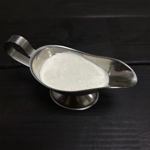 Сметана с чесноком