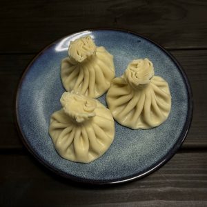 Хинкали с картофелем и грибами