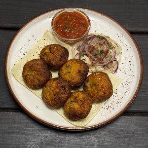 Шампиньоны на мангале